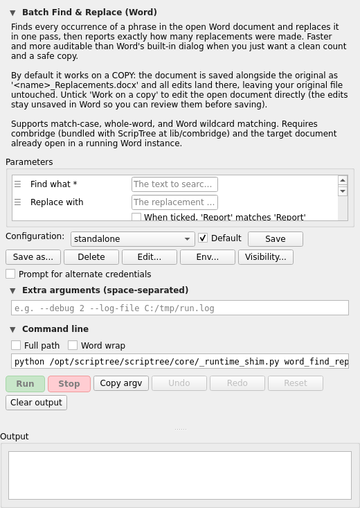 Screenshot 2 of Batch Find & Replace (Word)