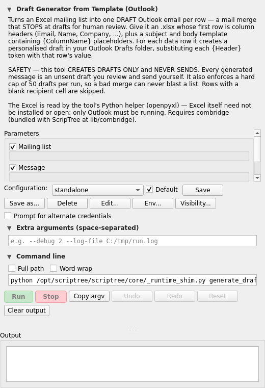 Screenshot 2 of Draft Generator (Outlook)