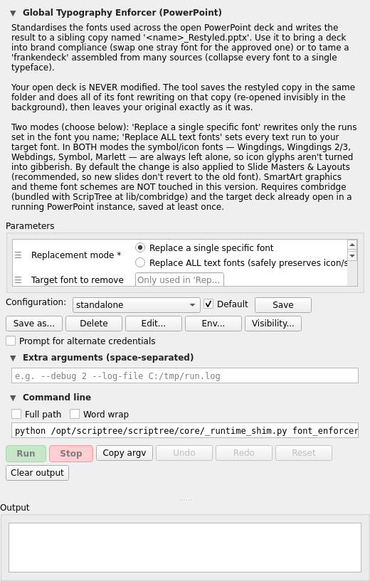 Screenshot 2 of Typography Enforcer (PowerPoint)